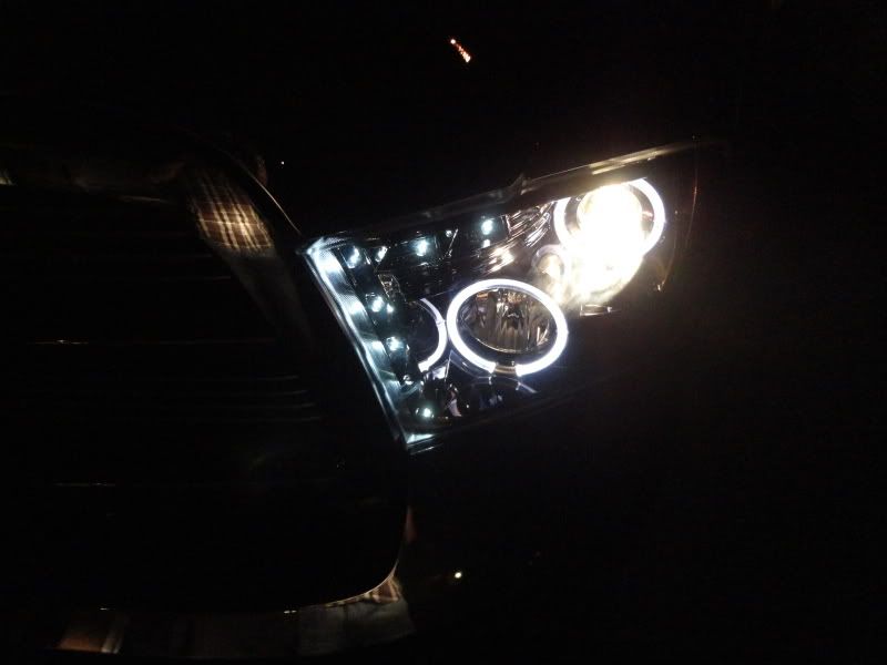 Recon Projectors Installed & Plastidipped Grille! DODGE RAM FORUM